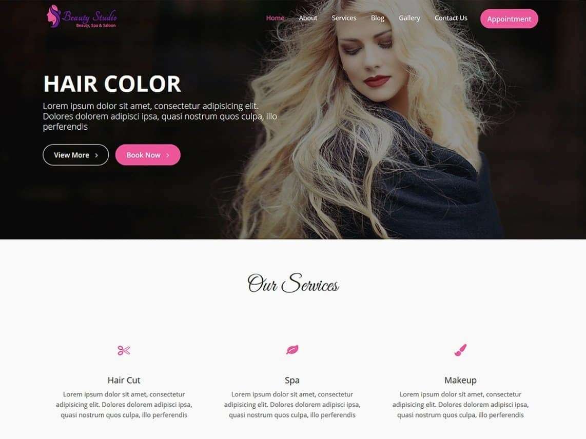 5 best free beauty wordpress themes